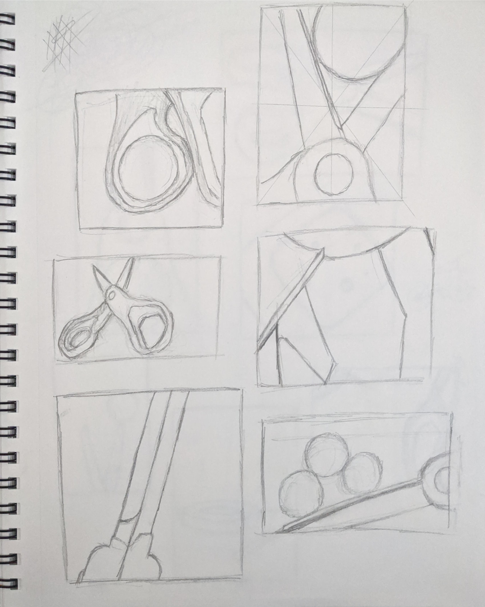 Thumbnail Sketches & Grid Transpositions