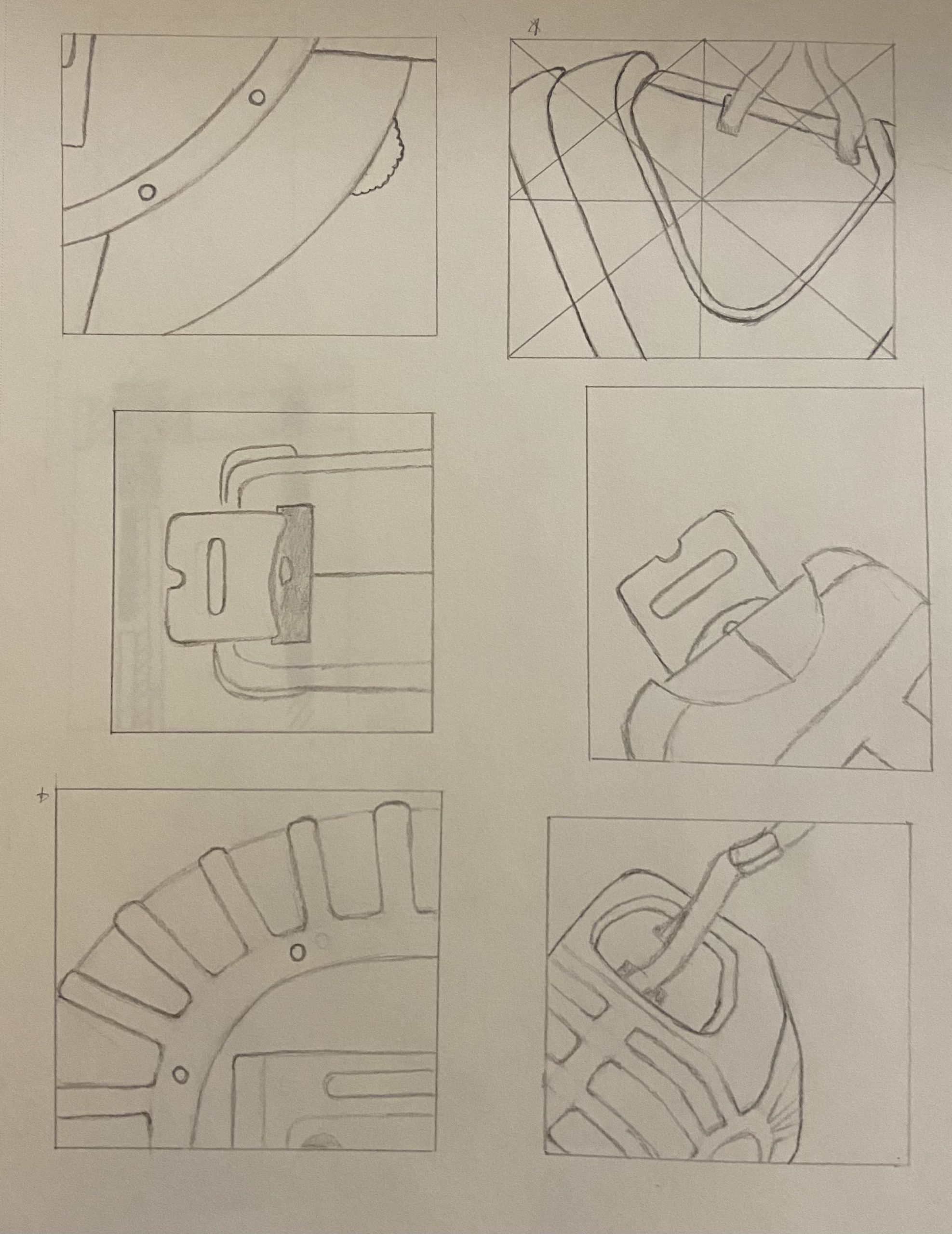 Thumbnail Sketches and Grid Transposition Exercise