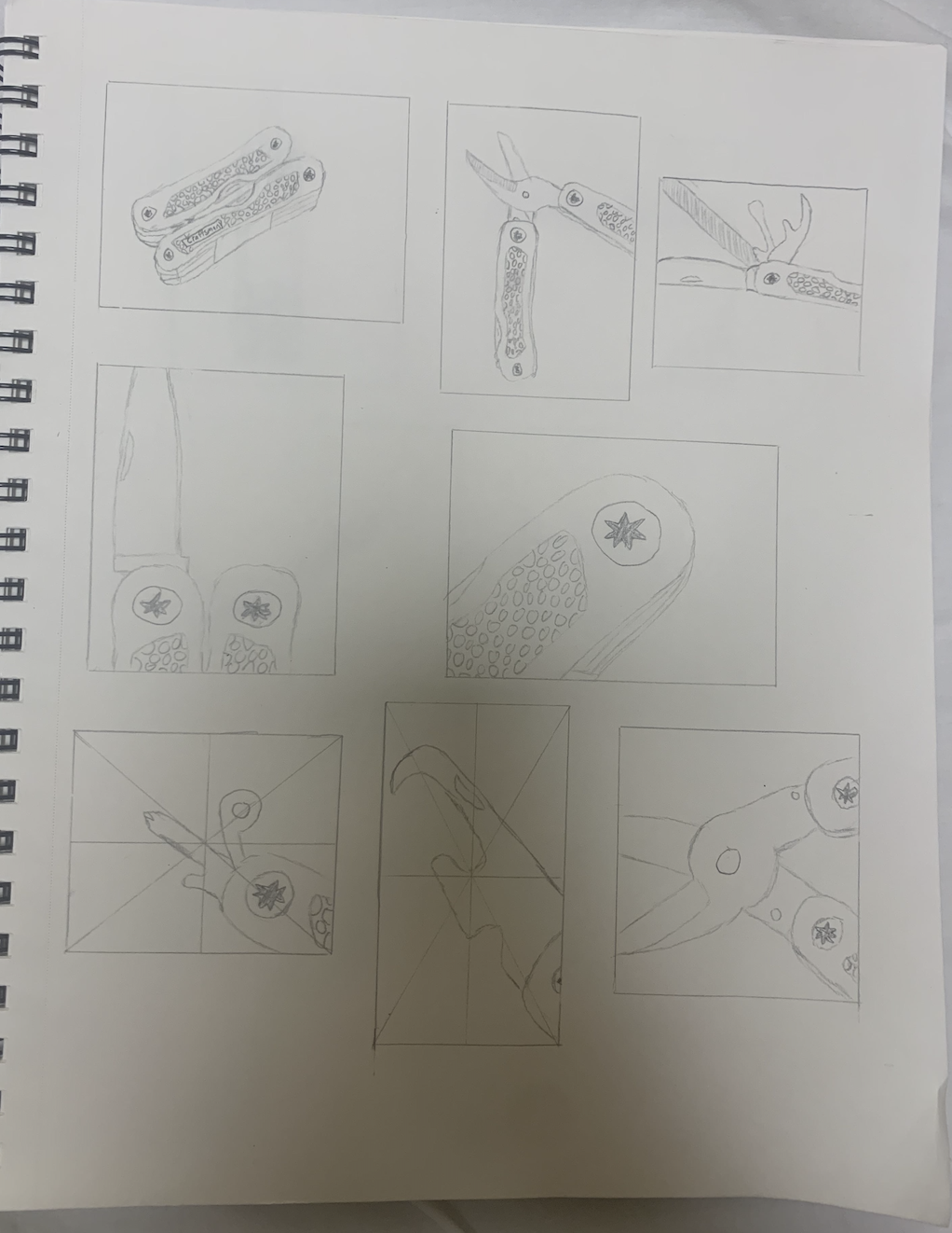 Thumbnail Sketches and Grid Transposition